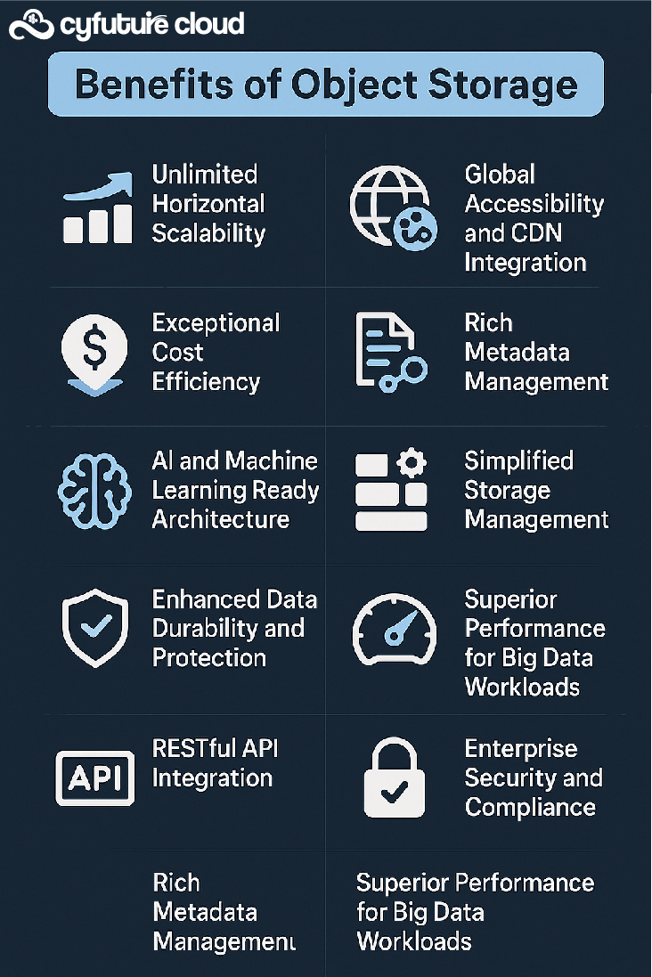  Benefits of Object Storage