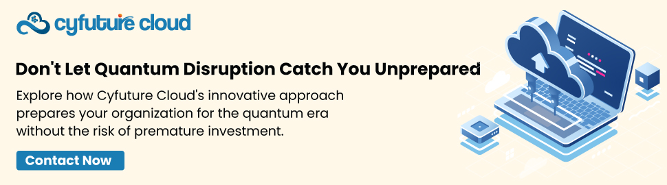 Don't Let Quantum Disruption Catch You Unprepared