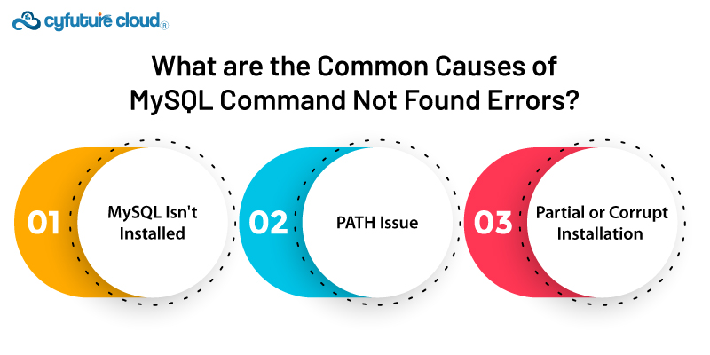 f MySQL Command Not Found Errors